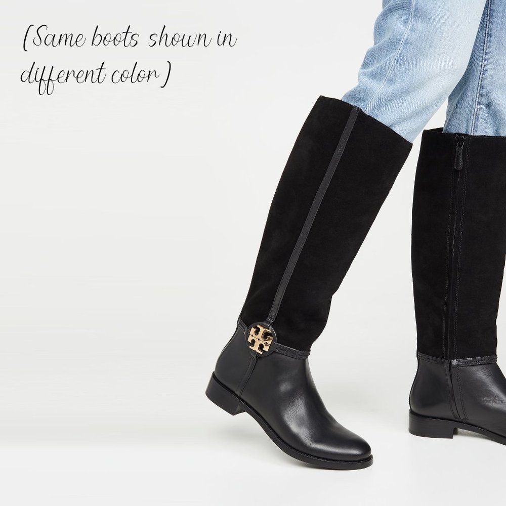 tory burch miller 25mm suede boots - Picture 9 of 9